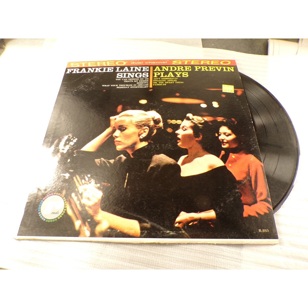 Frankie Laine Sings Andre Previn Plays Rondo R-2015 Stereo Vinyl LP Record